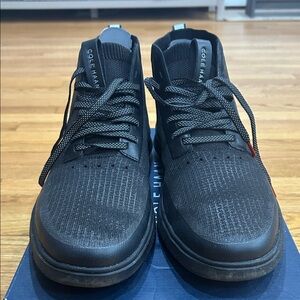 Cole Haan Men's Black Knit Sneakers